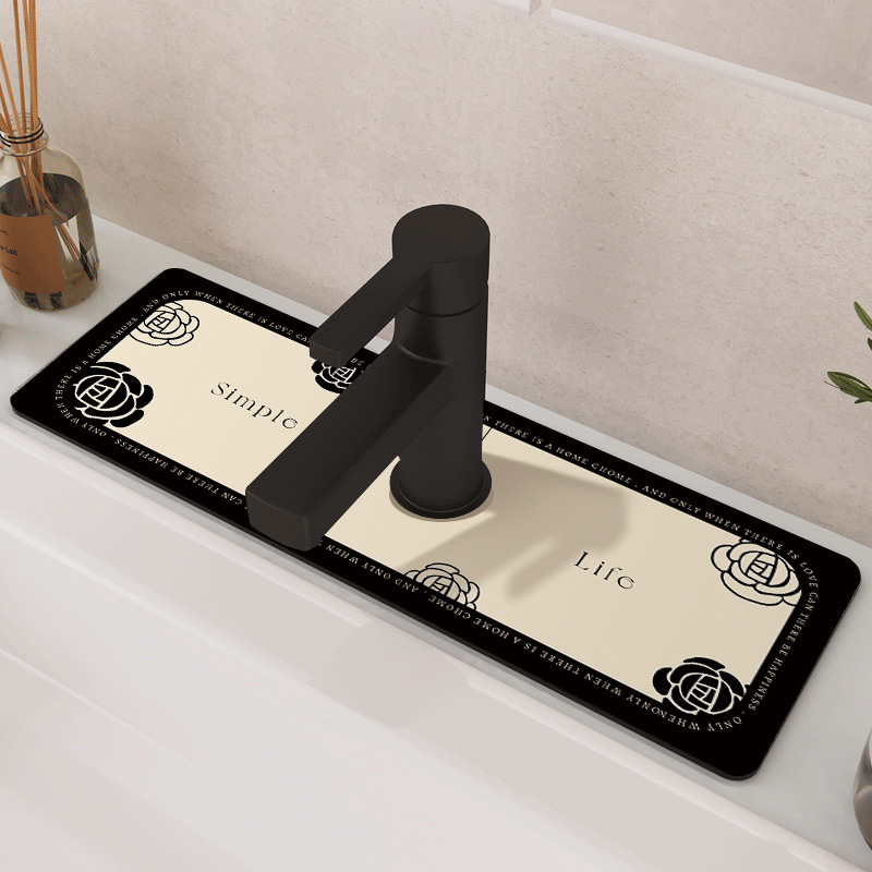 Tech Deck Accessories - VIKAMA French Kitchen Silica-Based Faucet Mat