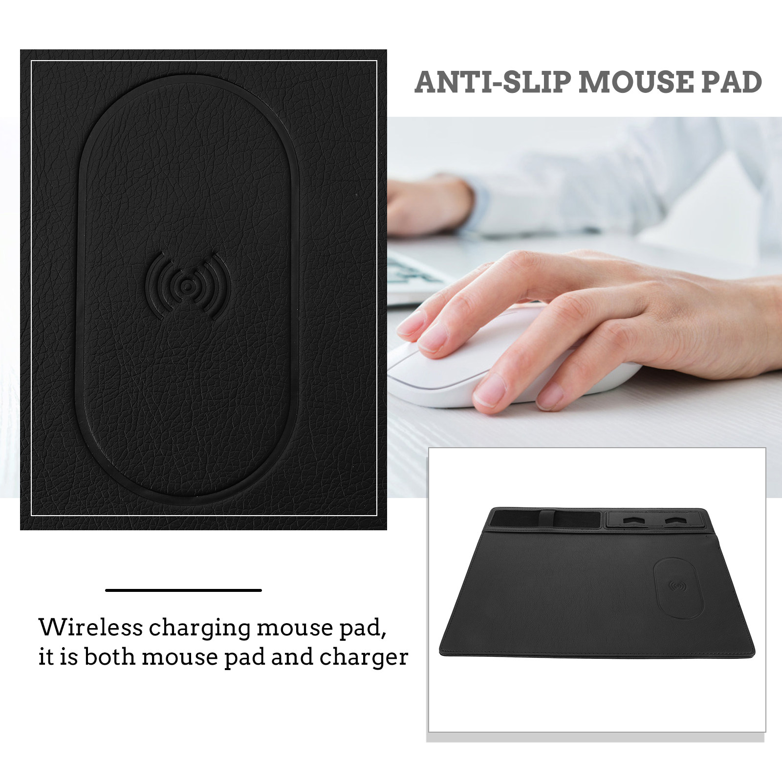 Wireless Charging Mouse Pad 15 - Mouse Charging Pad ulasan dan harga