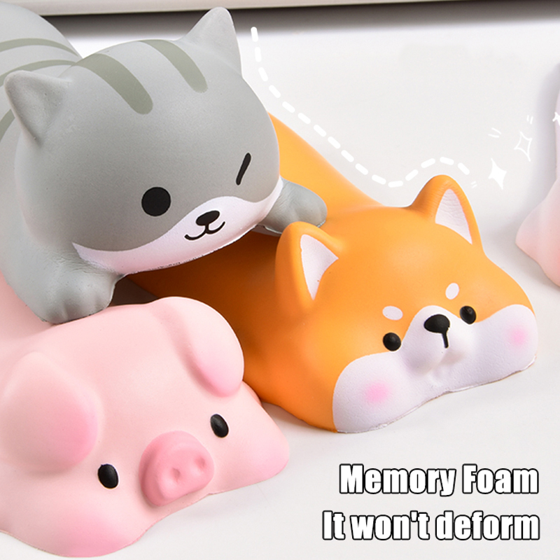Cute Animal Wrist Mouse Pad Ha - Mouse Charging Pad ulasan dan harga