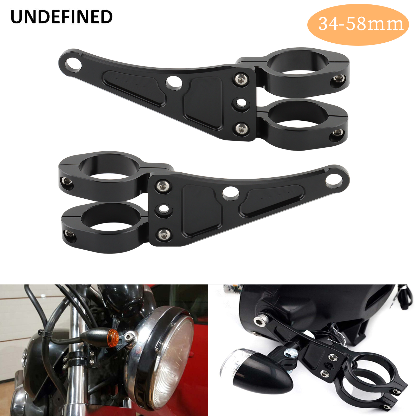 33mm-58mm Headlight Bracket Mo - Tech Q ulasan dan harga