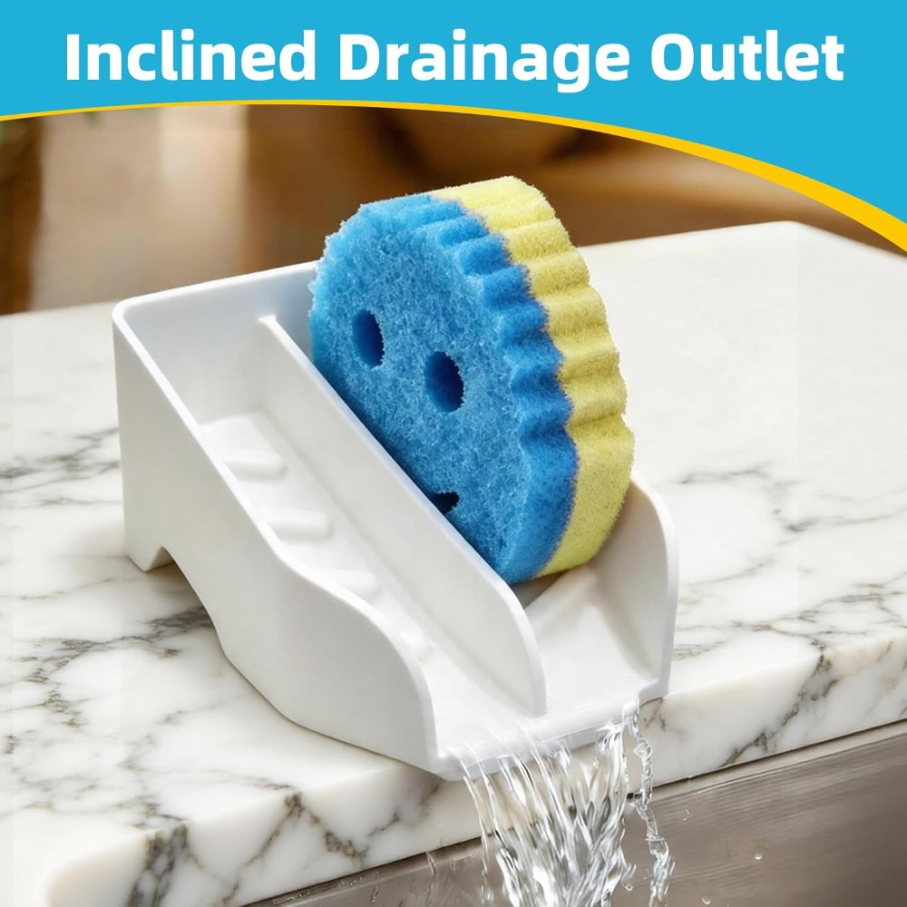 Smiley Face Kitchen Sink Spong - Tech Accessories Organizer ulasan dan harga