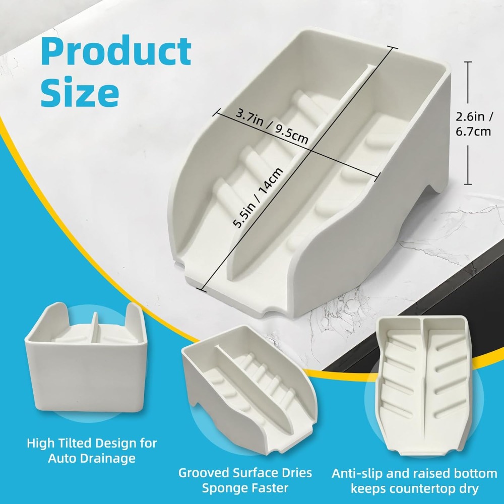 Smiley Face Kitchen Sink Spong - Tech Accessories Organizer ulasan dan harga
