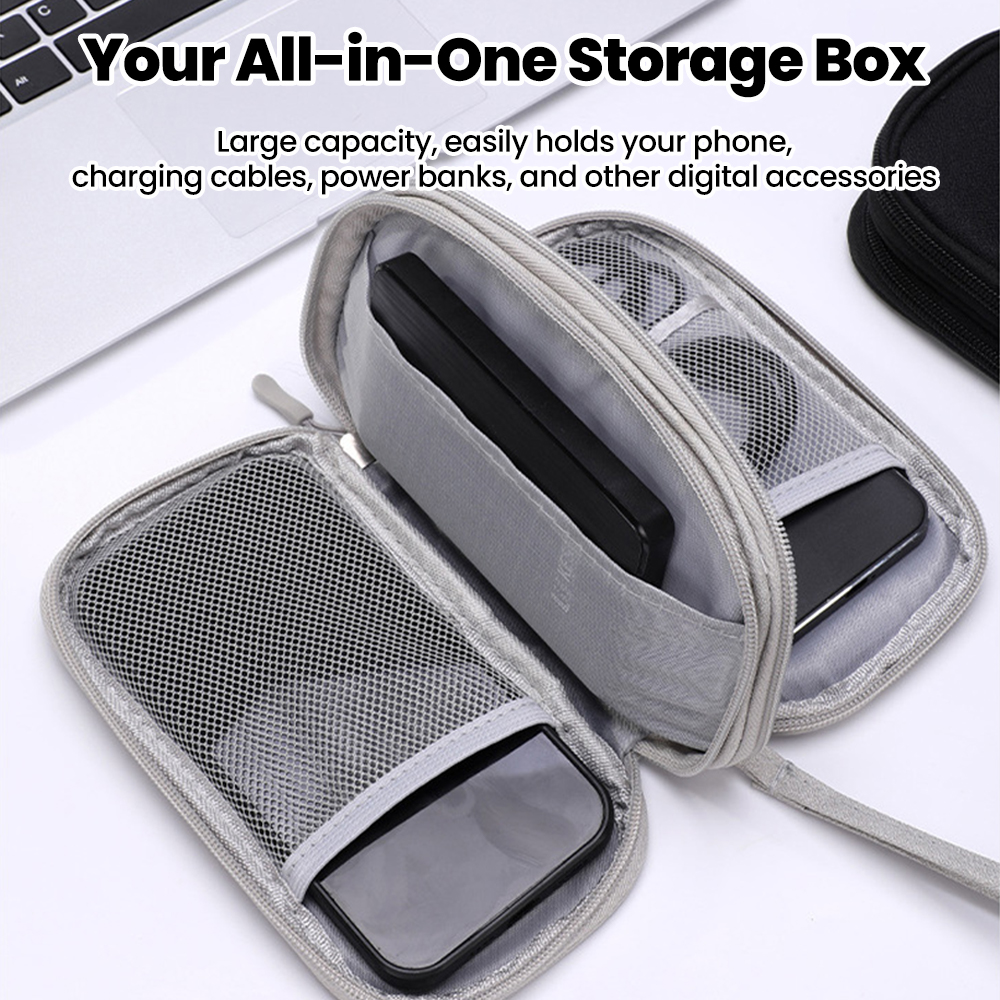 Electronics Accessories Portab - Tech Accessories Organizer ulasan dan harga
