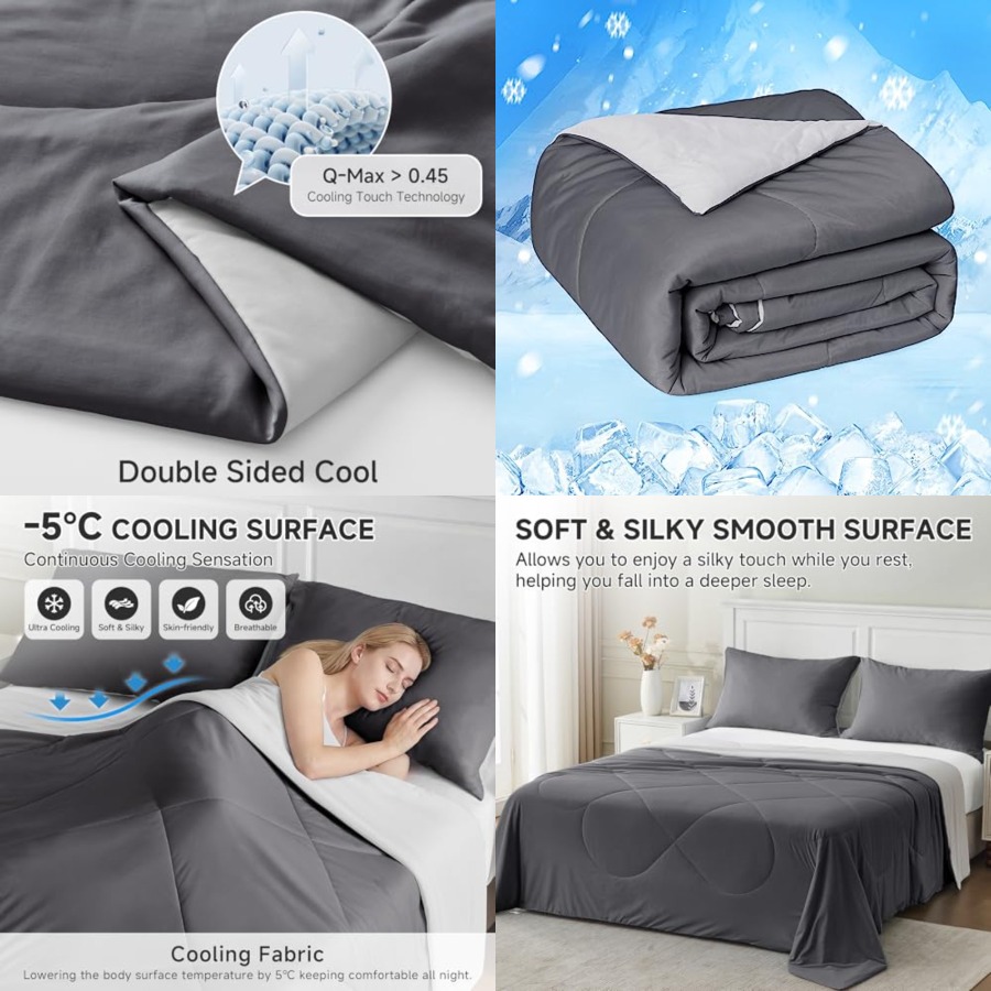 Cooling Comforter Japanese Dou - Tech Q ulasan dan harga