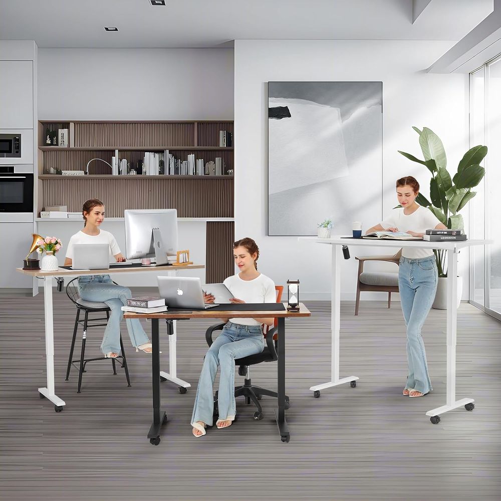 Electric Standing Desk 63 x 24 - Mouse Charging Pad ulasan dan harga