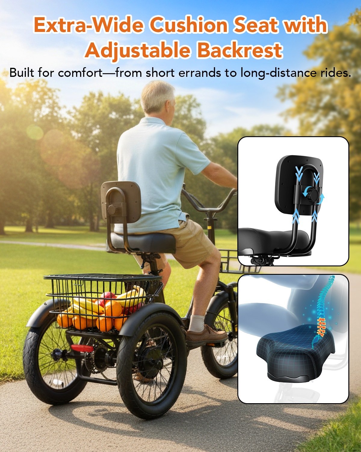 Qlife Triker 2.0 Folding Elect - Tech Q ulasan dan harga