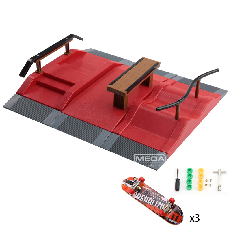 10 In 1 Finger Skateboards DIY - Tech Deck Accessories ulasan dan harga