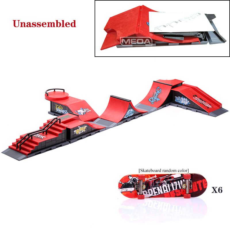 10 In 1 Finger Skateboards DIY - Tech Deck Accessories ulasan dan harga