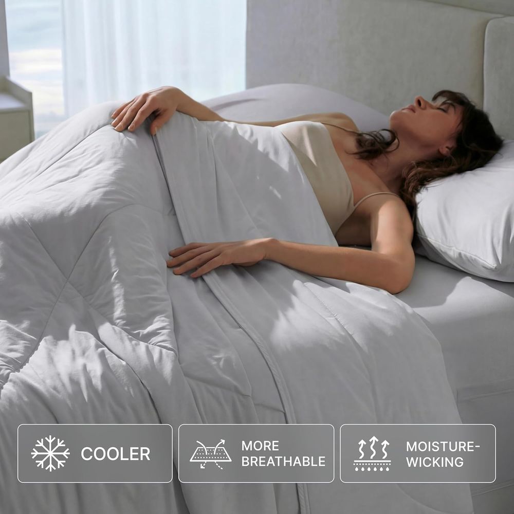 King Size Cooling Comforter wi - Tech Q ulasan dan harga
