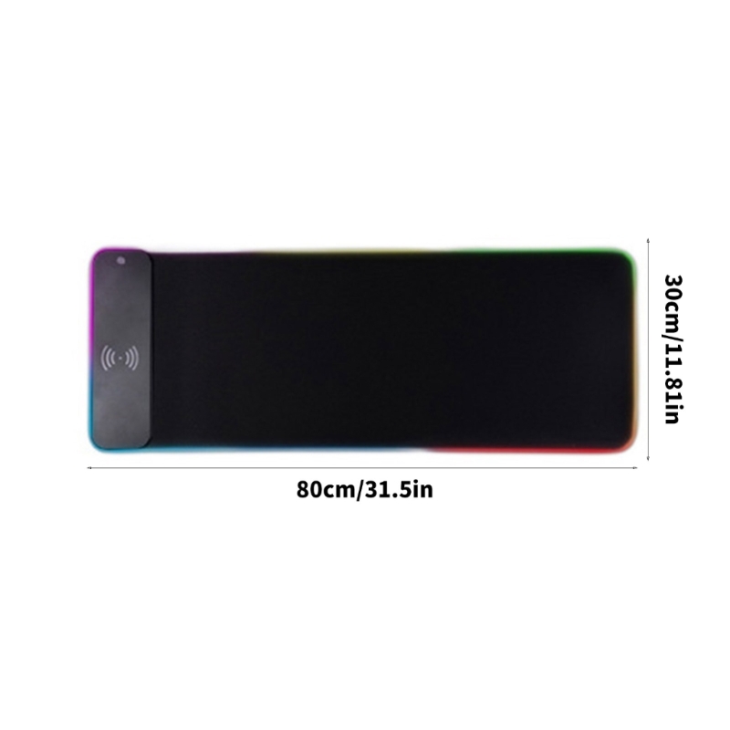 96GE LED Gaming Mouse Pad with - Mouse Charging Pad ulasan dan harga