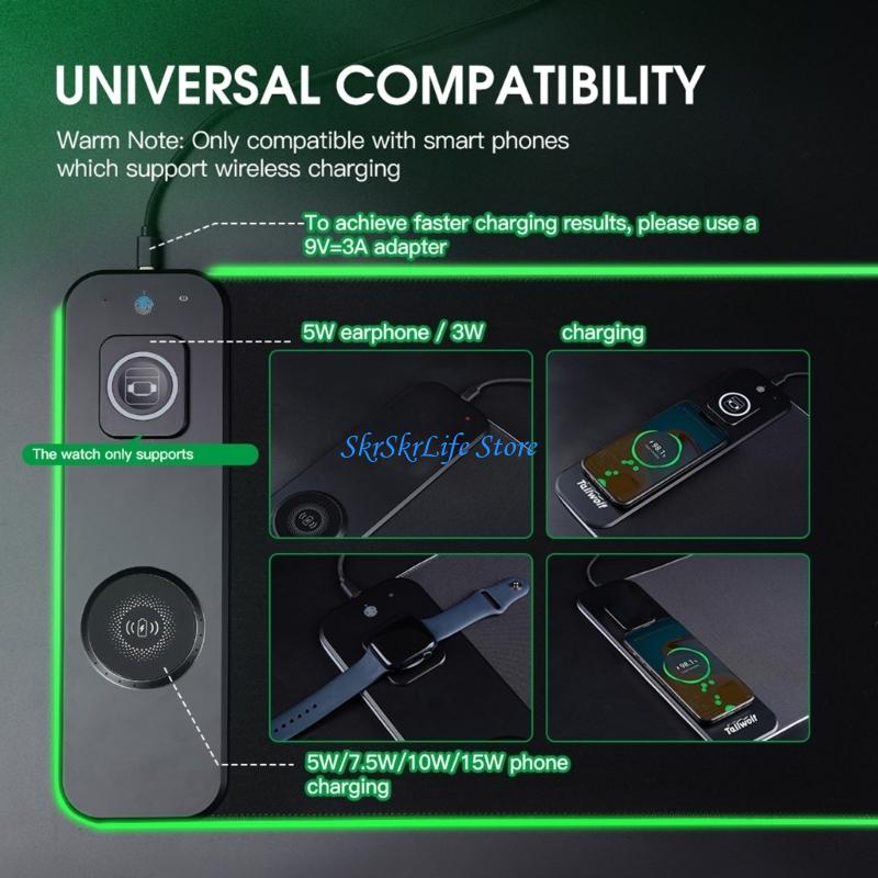 E65E Wireless Charging Mouse P - Mouse Charging Pad ulasan dan harga