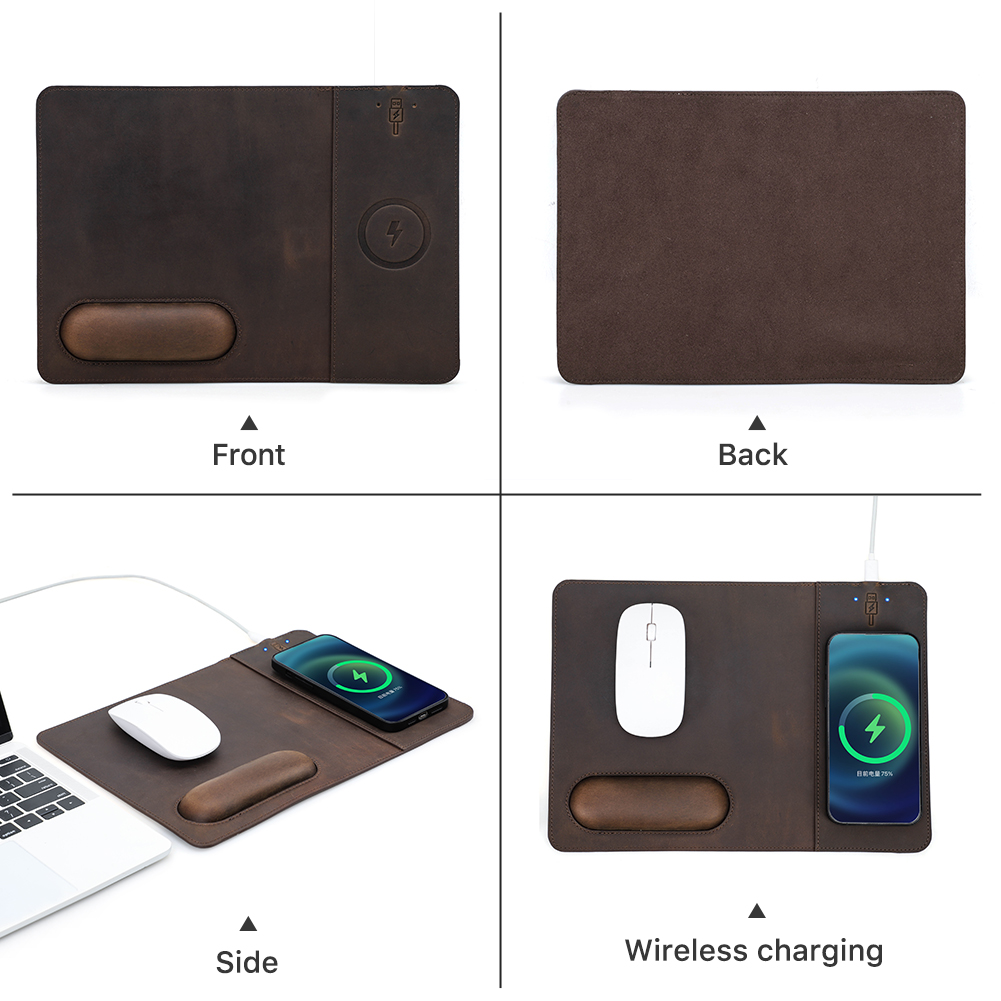 Mouse Pad with 15W Phone Wirel - Mouse Charging Pad ulasan dan harga