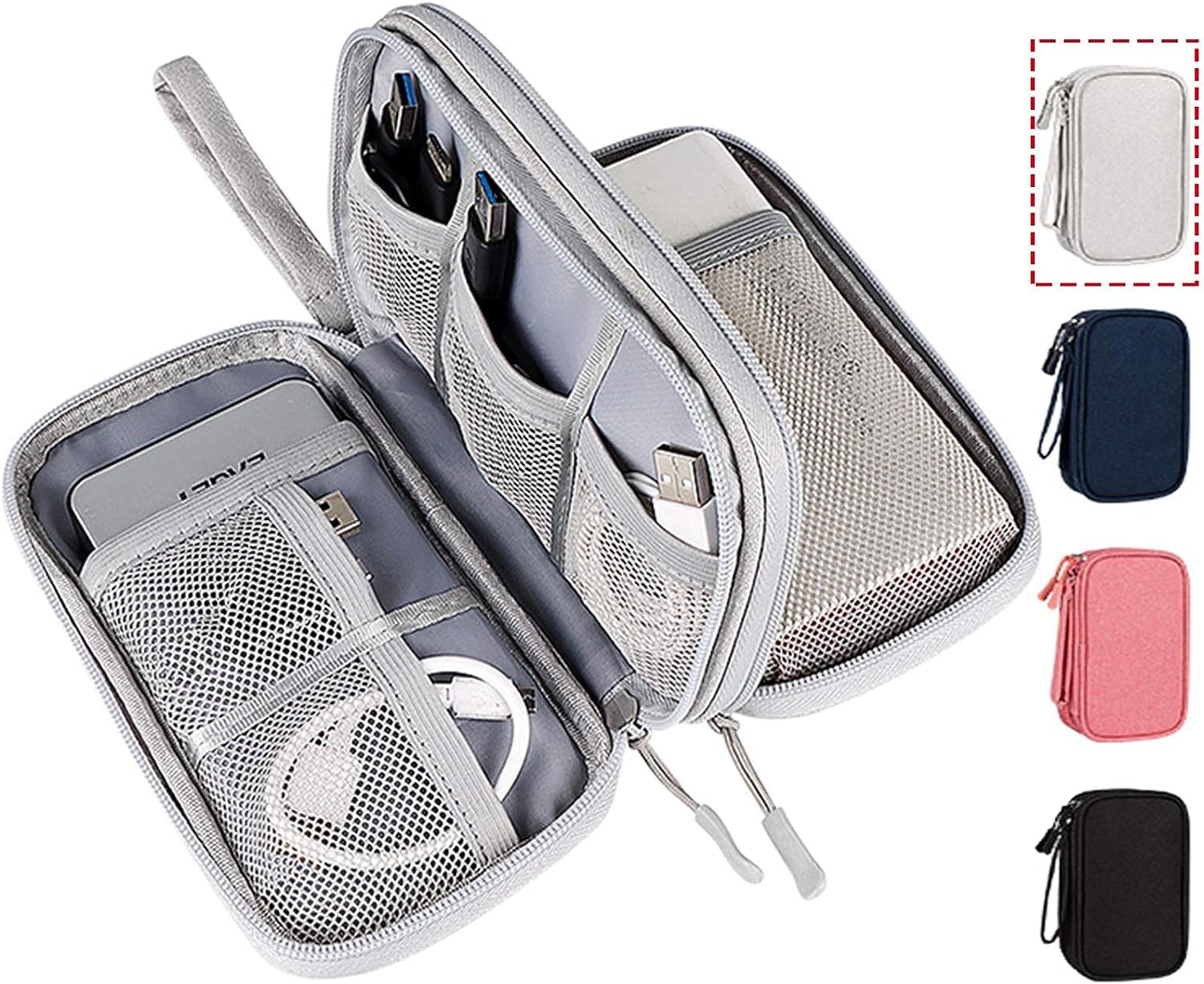 Travel Organizer Bag Cable Sto - Tech Accessories Organizer ulasan dan harga