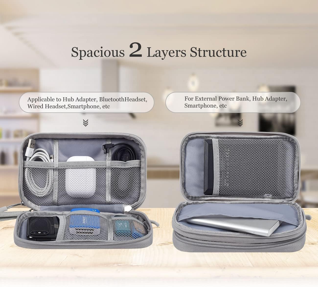 Travel Organizer Bag Cable Sto - Tech Accessories Organizer ulasan dan harga