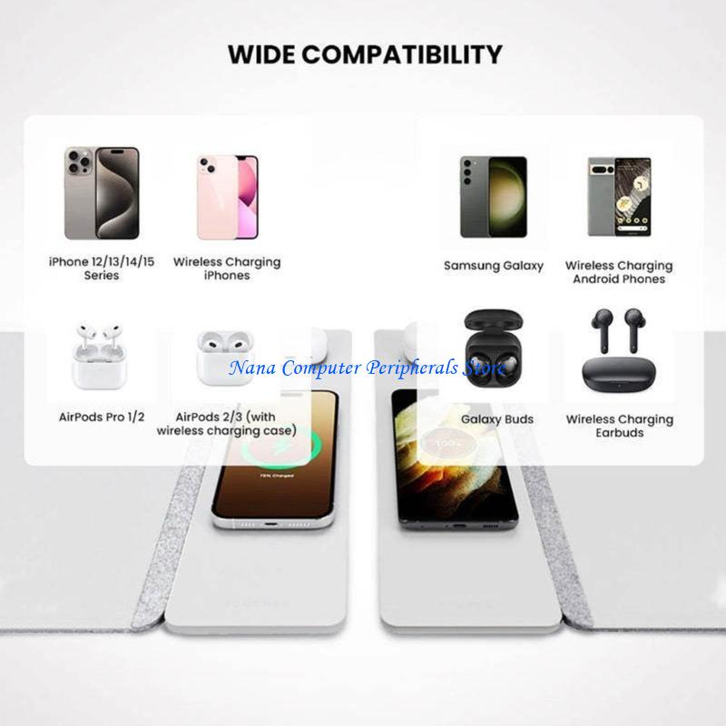 F68C Wireless Charging Mouse P - Mouse Charging Pad ulasan dan harga