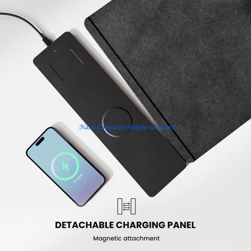 F68C Wireless Charging Mouse P - Mouse Charging Pad ulasan dan harga