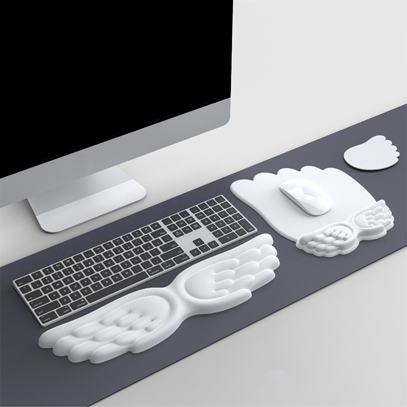 Keyboard Mouse Wrist Rest Ange - Mouse Charging Pad ulasan dan harga