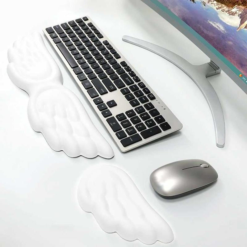 Keyboard Mouse Wrist Rest Ange - Mouse Charging Pad ulasan dan harga