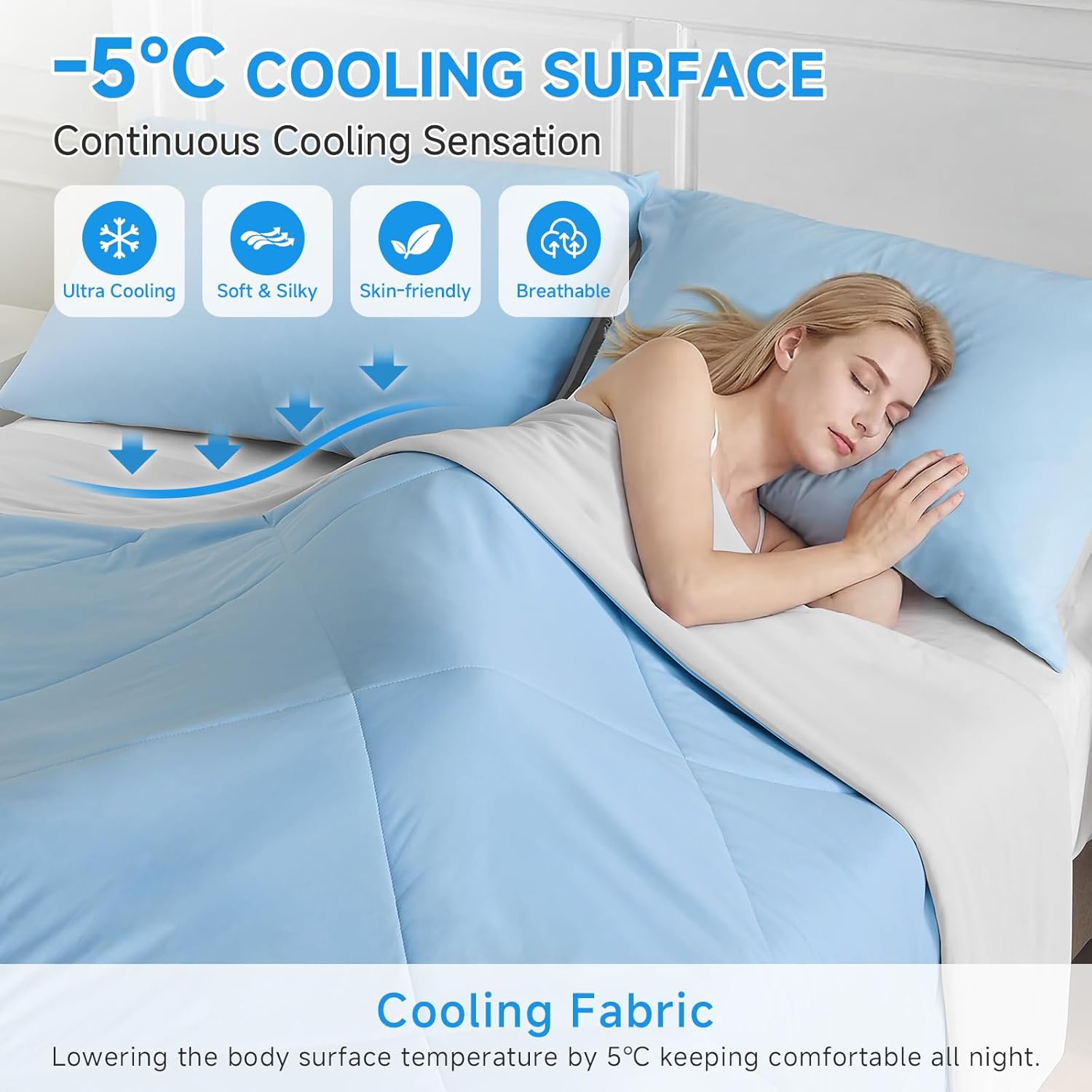 Cooling Comforter Japanese Dou - Tech Q ulasan dan harga